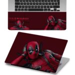 Deadpool vinyl skin – full-body matte Marvel laptop wrap with bold superhero design
